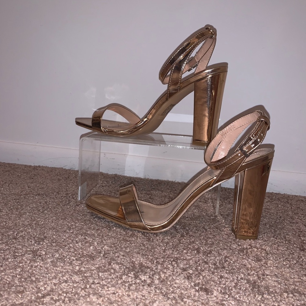 Forever 21 Ankle Strap, Block Heels